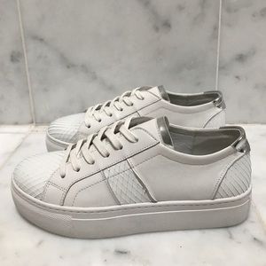 White STEVEN by steve madden sneakers